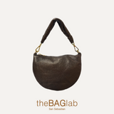 THE BABY GONDOLA BAG - Bolso en piel vacuno color NEGRO