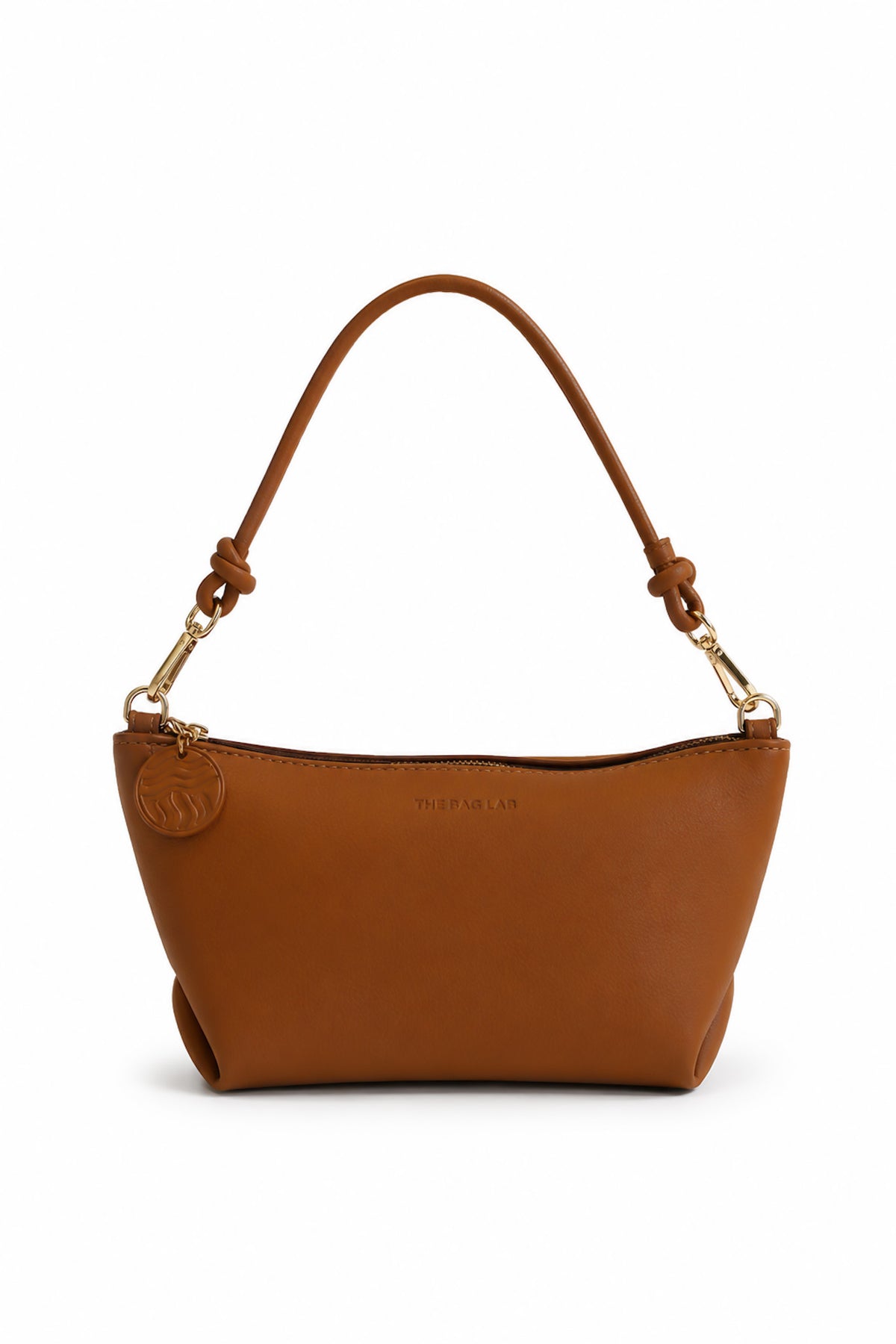 THE MINI MARINA BAG - Bolso en piel vacuno CARAMELO