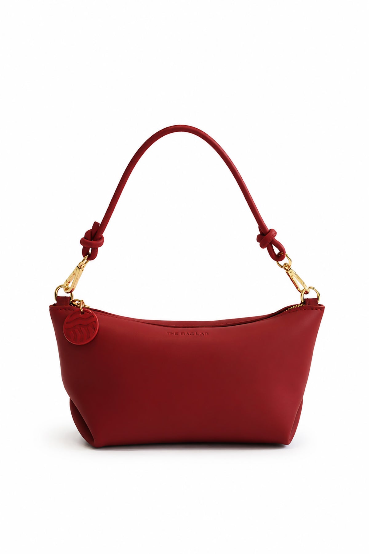 THE MINI MARINA BAG - Bolso en piel vacuno TEJA