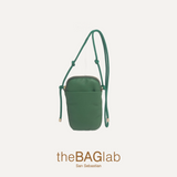 THE LORE BAG - Bolso en piel vacuno color VERDE