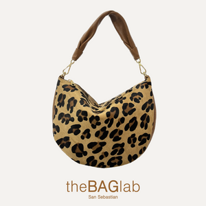 THE MINI GONDOLA BAG - Bolso en piel vacuno ANIMAL PRINT