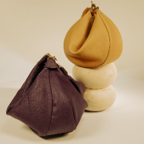 THE MAXI GONDOLA BAG - Bolso en piel vacuno color CARAMELO