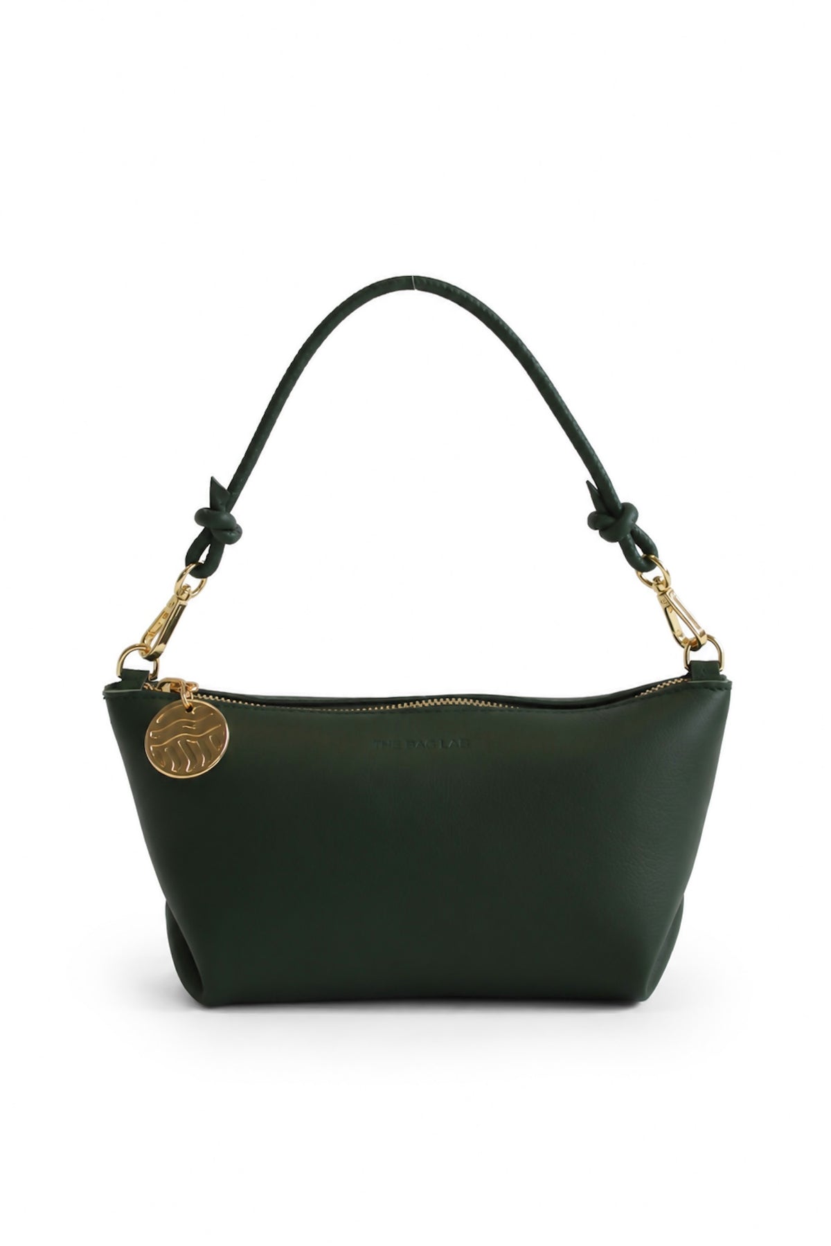 THE MINI MARINA BAG - Bolso en piel vacuno VERDE