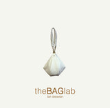 THE BABY GONDOLA BAG - Bolso en piel vacuno color IVORY