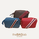 THE MINI SABELA BAG - Bolso en piel vacuno color CHOCOLATE