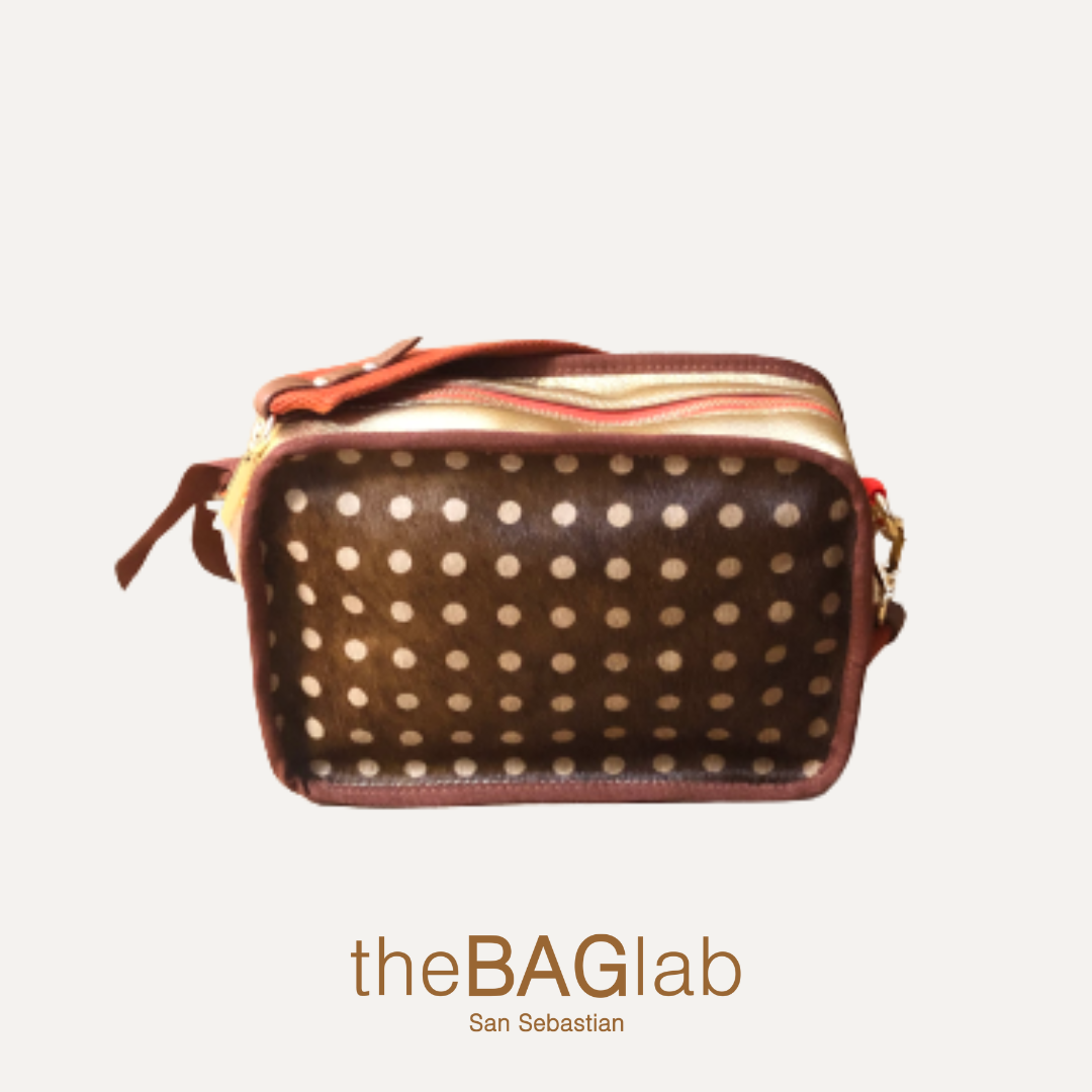 THE MINI SABELA PATCHWORK BAG - Bolso en piel vacuno, estampado 1