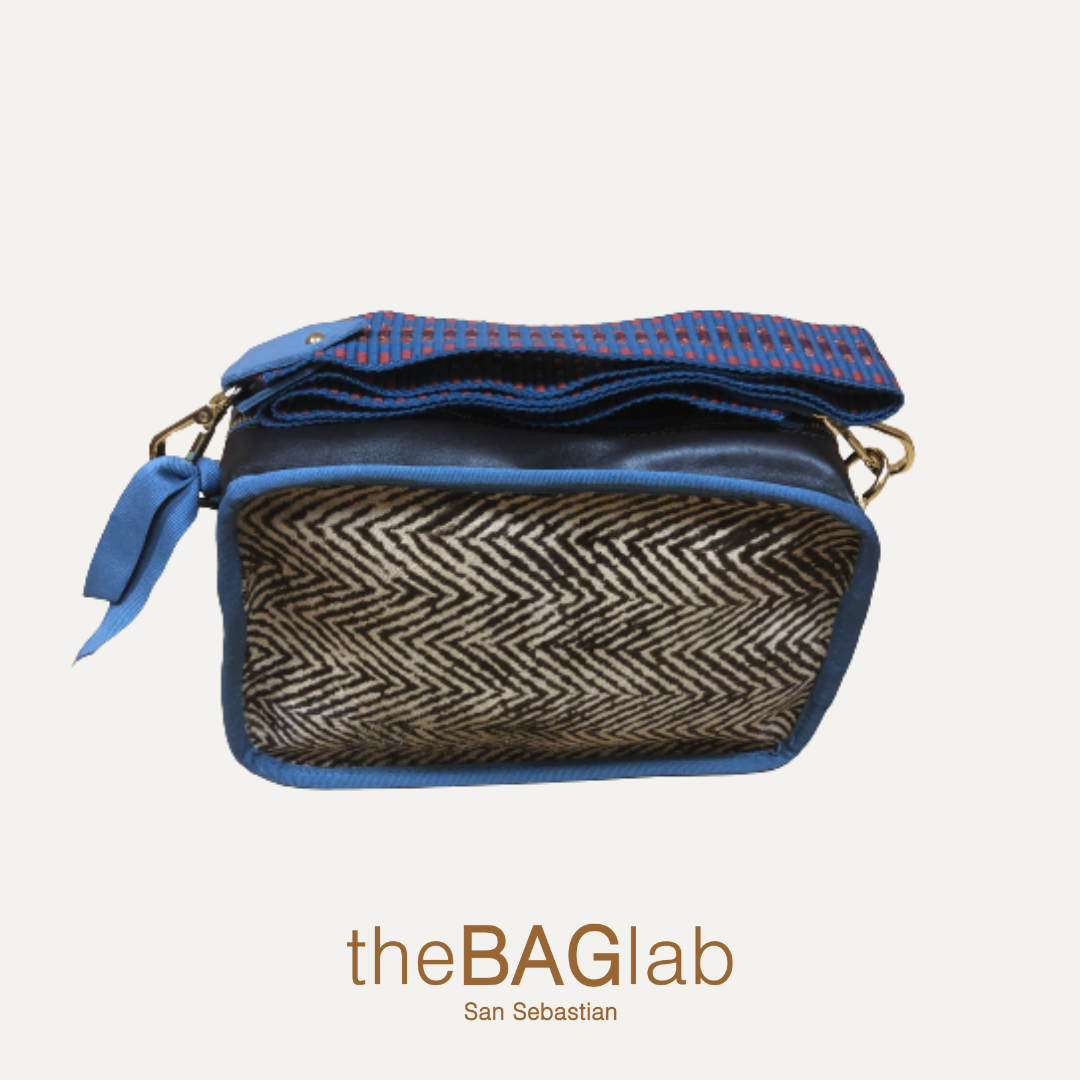 THE MINI SABELA PATCHWORK BAG - Bolso en piel vacuno, estampado 6
