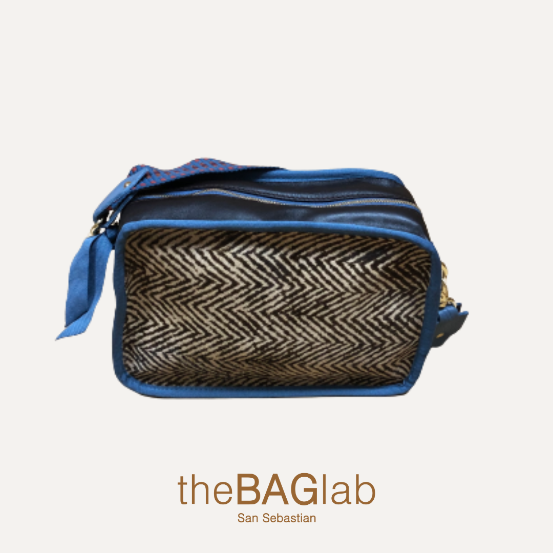 THE MINI SABELA PATCHWORK BAG - Bolso en piel vacuno, estampado 6