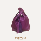 THE TASSEL BAG - Bolso piel vacuno color DALIA